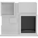 Biofireplace Kratki JULY white with TUV certificate