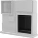 Biofireplace Kratki JULY white with TUV certificate