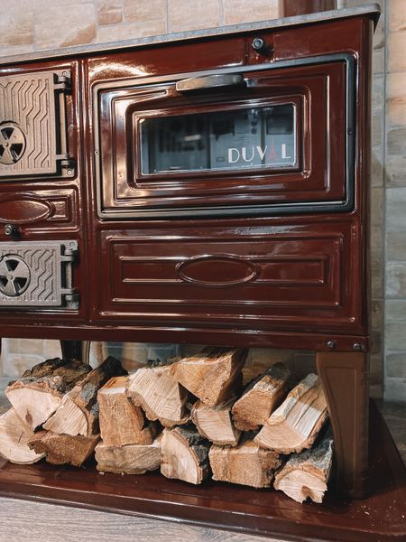 Печь-кухня отопительно-варочная дровяная «евро буржуйка» с духовкой DUVAL EK-4012 EK-4012 фото