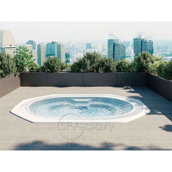 SPA Hot Tub Aquavia Spa Hydra (Spain), 380 x 250 x 50 cm