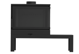 Żeliwny piec-kominek Dorako STO Max 14 L/R  55546 фото