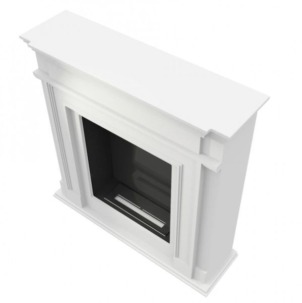 Biofireplace Kratki LEGIONIS white with TUV certificate