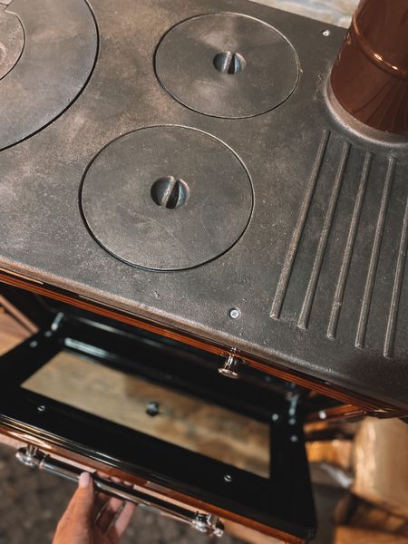 Печь-кухня отопительно-варочная дровяная «евро буржуйка» с духовкой DUVAL EK-106F EK-106F фото