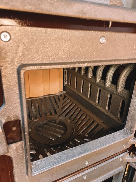 Stove-kitchen heating and cooking wood-burning "Euro bourzhujika" with oven DUVAL EK-106F