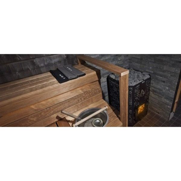Дров'яна піч Narvi Stony 20 Black 163030 фото
