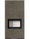 Камин Kratki FLOKI BOX 8 kW &Oslash; 160 в облицовке из керамогранита FOKOS PIOMBO FLOKI/S/PF/Q/F/P фото 3