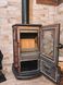 Heating and cooking stove-fireplace (Turbo) DUVAL EM-5115