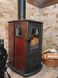 Heating and cooking stove-fireplace (Turbo) DUVAL EM-5115