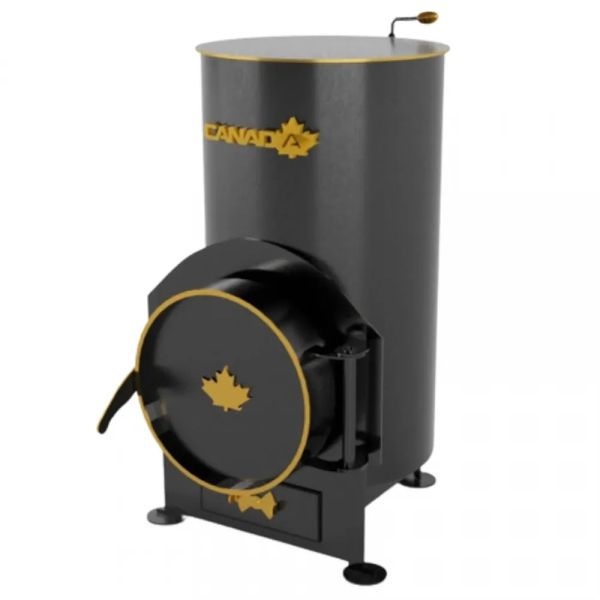 Potbelly stove CANADA 85 m3 with ash pit burj85000 фото