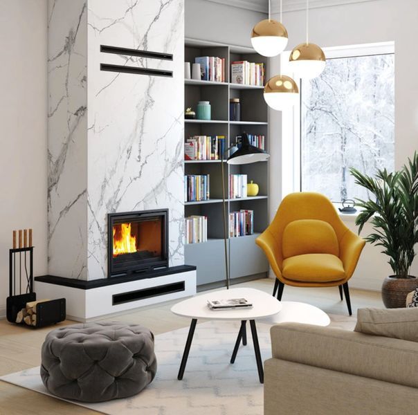 Fireplace insert KAWMET Premium HERMES F23 F23 фото