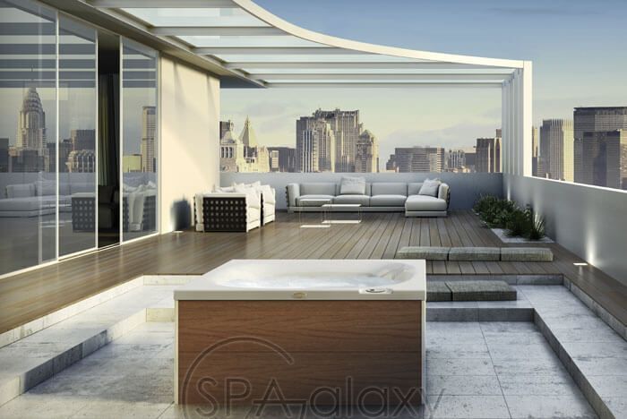 SPA басейн JACUZZI CITY SPA (Італія), 160 х 150 x 75 cm