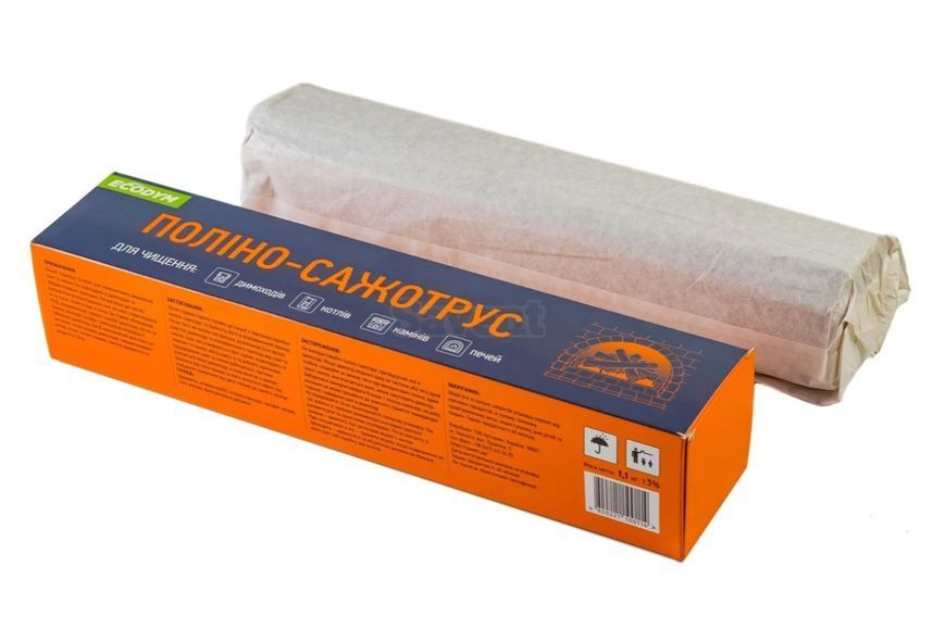 Полено-сажотрус Ecodym для чистки дымохода